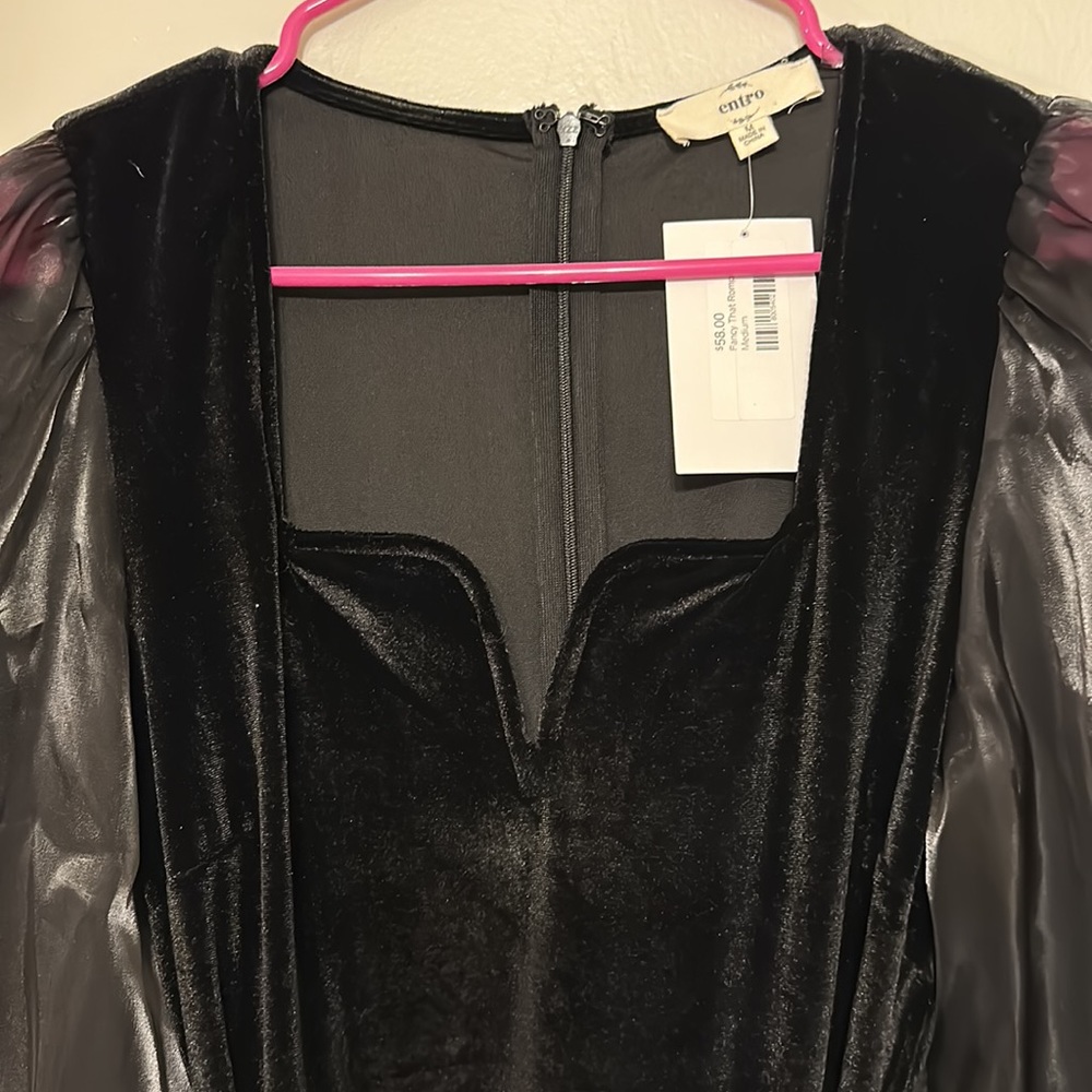 Satin Romper - New with tags